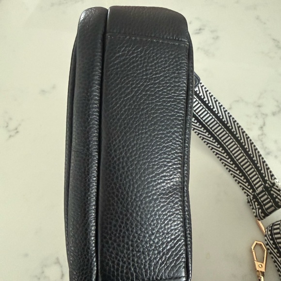 POM POM LONDON Black Mayfair  Crossbody Bag - Picture 4 of 11